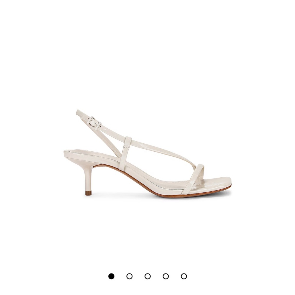 Elegant Cream Slingback Heels